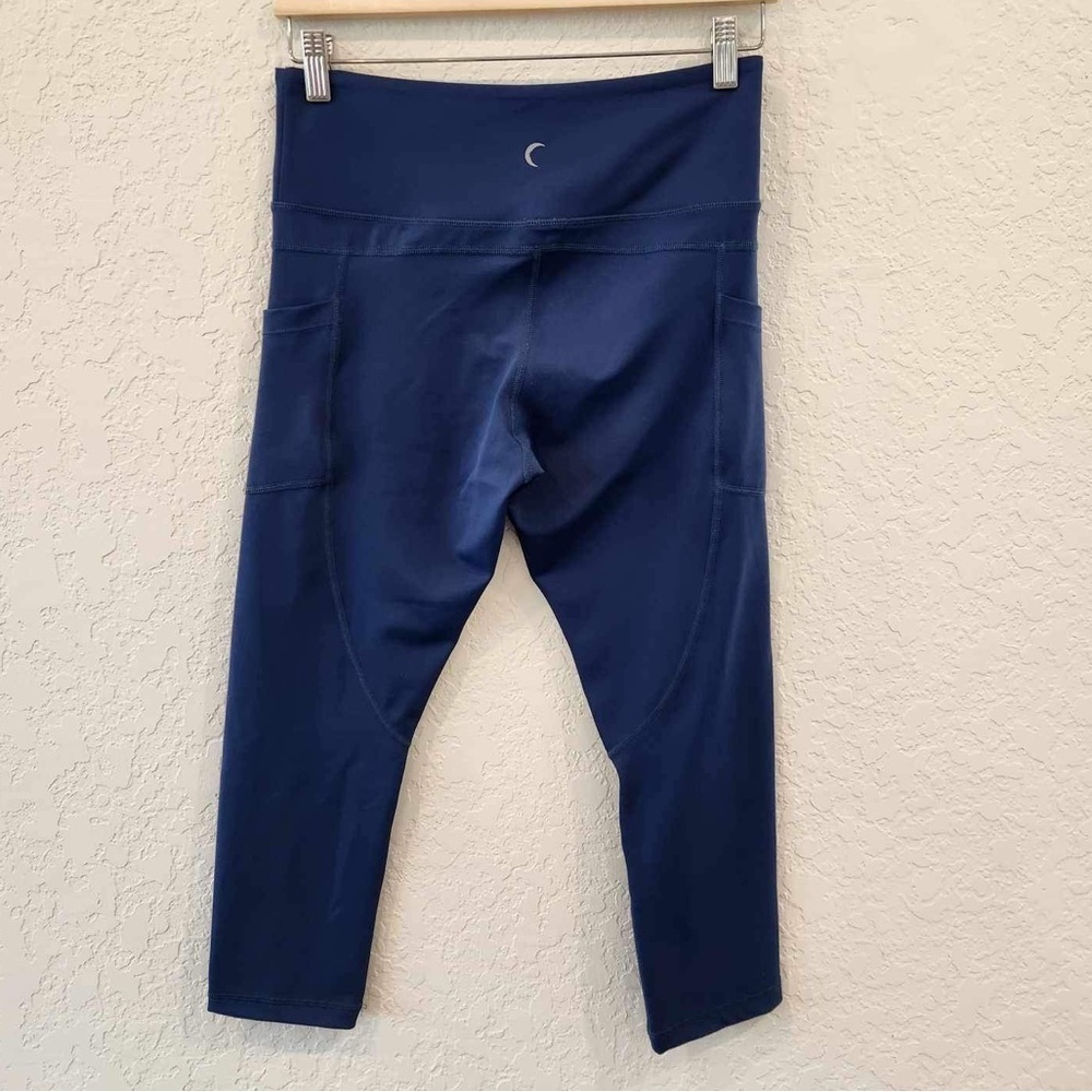 ZYIA Blue Yoga Leggings Size 8